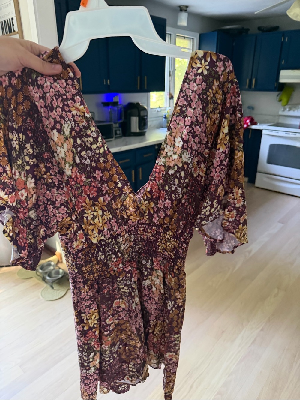 Sozy floral romper